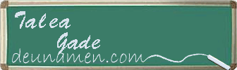 Talea Gade Visitenkarte